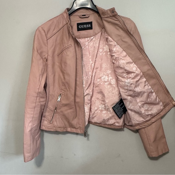 Guess Jackets & Blazers - Stylish leather jacket by Guess.